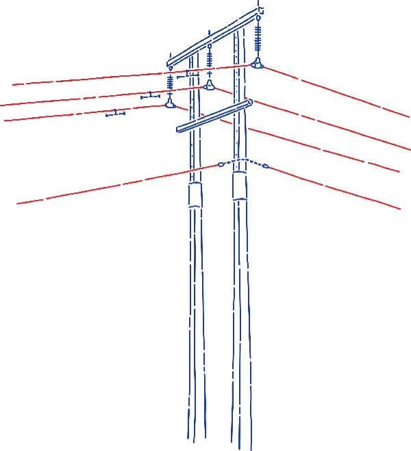 Power Lines and Poles