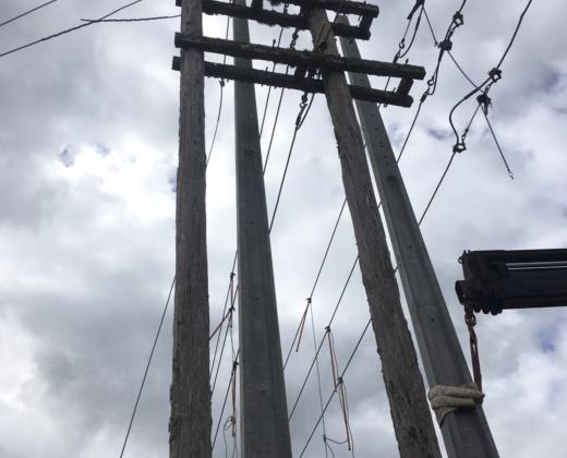 Look up and look out for power lines