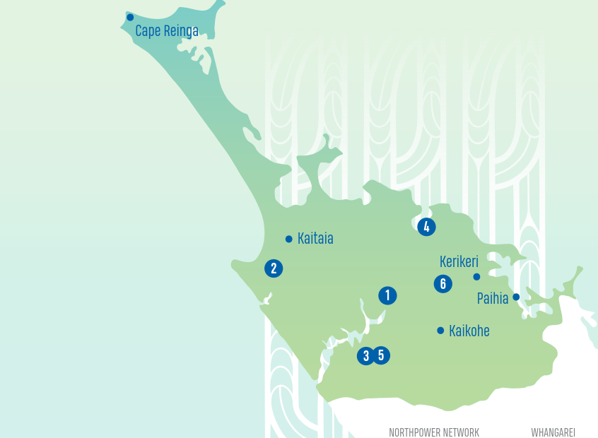 Netwk proj map